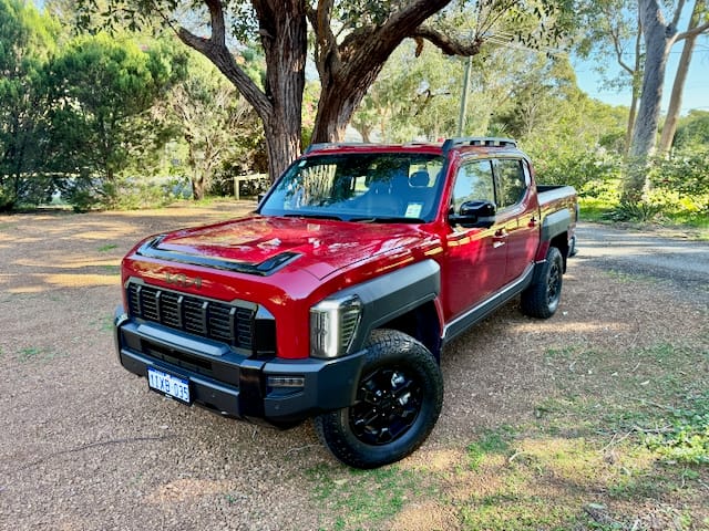 Kia Tasman. Get in it . . . before you look at it